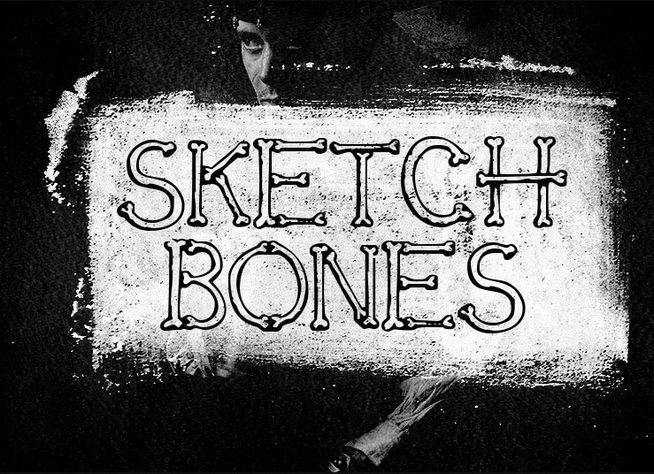 Sketch Bones Font
