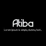Atiba font