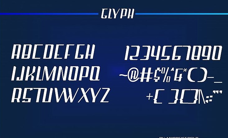 Droping Font