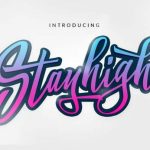 Stay High Font