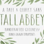 Tall Abbey Sans Font