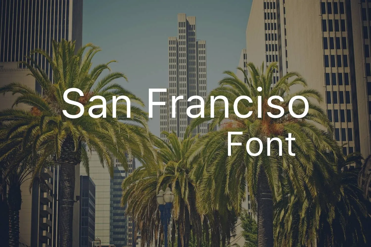 San Francisco Font Free Download