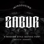 Zabur Font Free Download