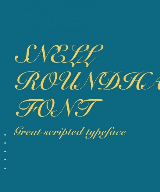 Snell Roundhand Font