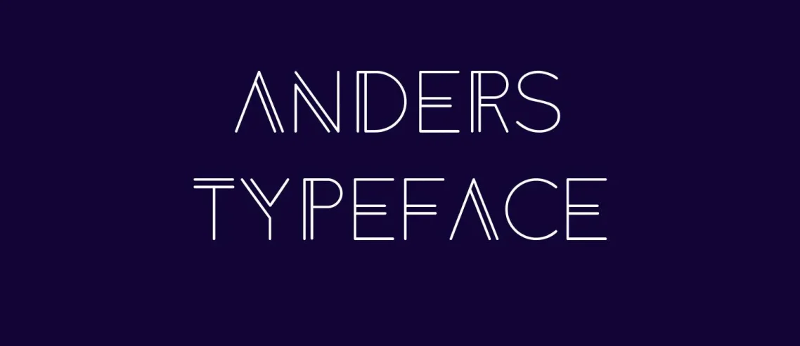 Anders Typeface Font