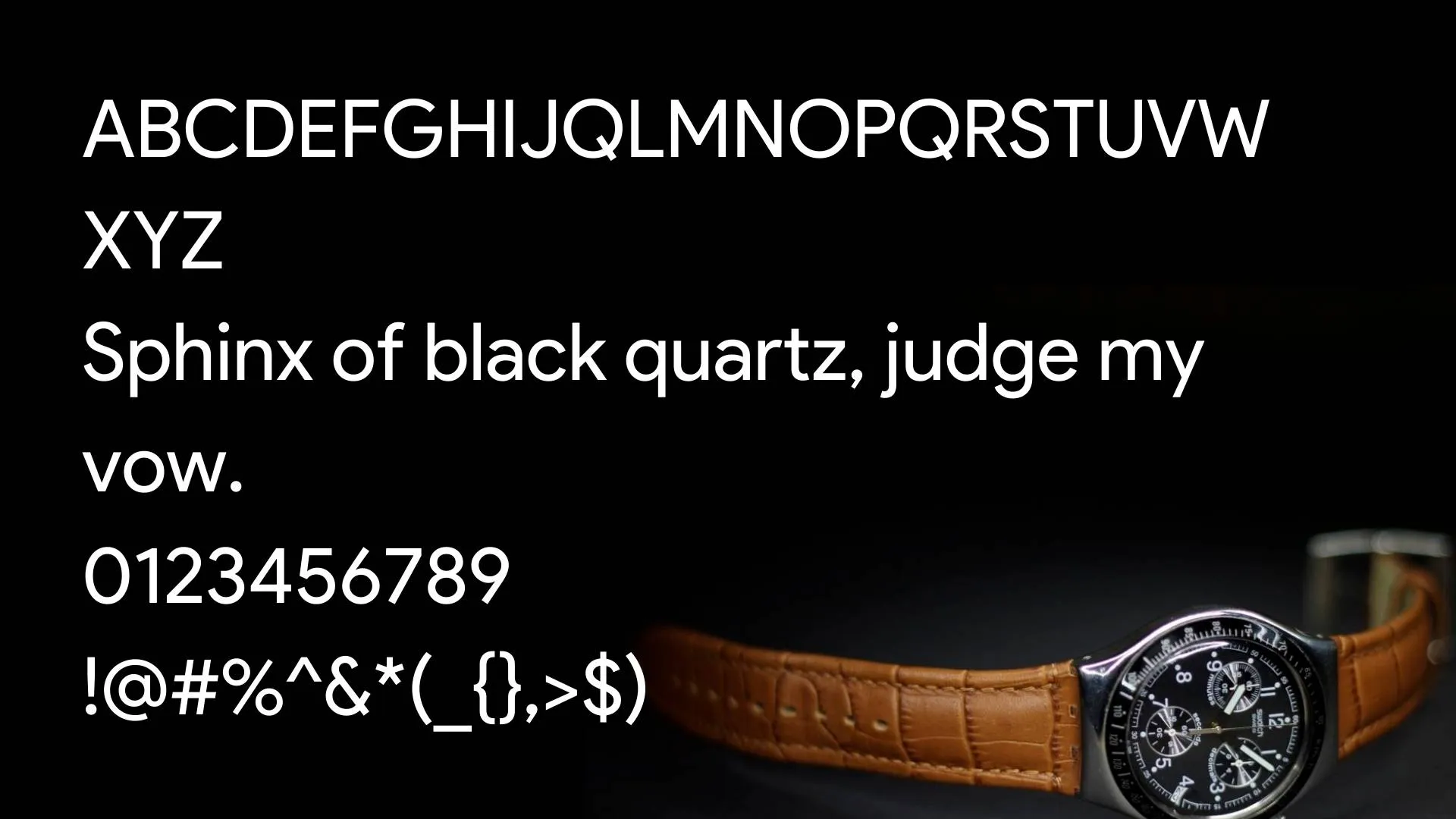 product sans font
