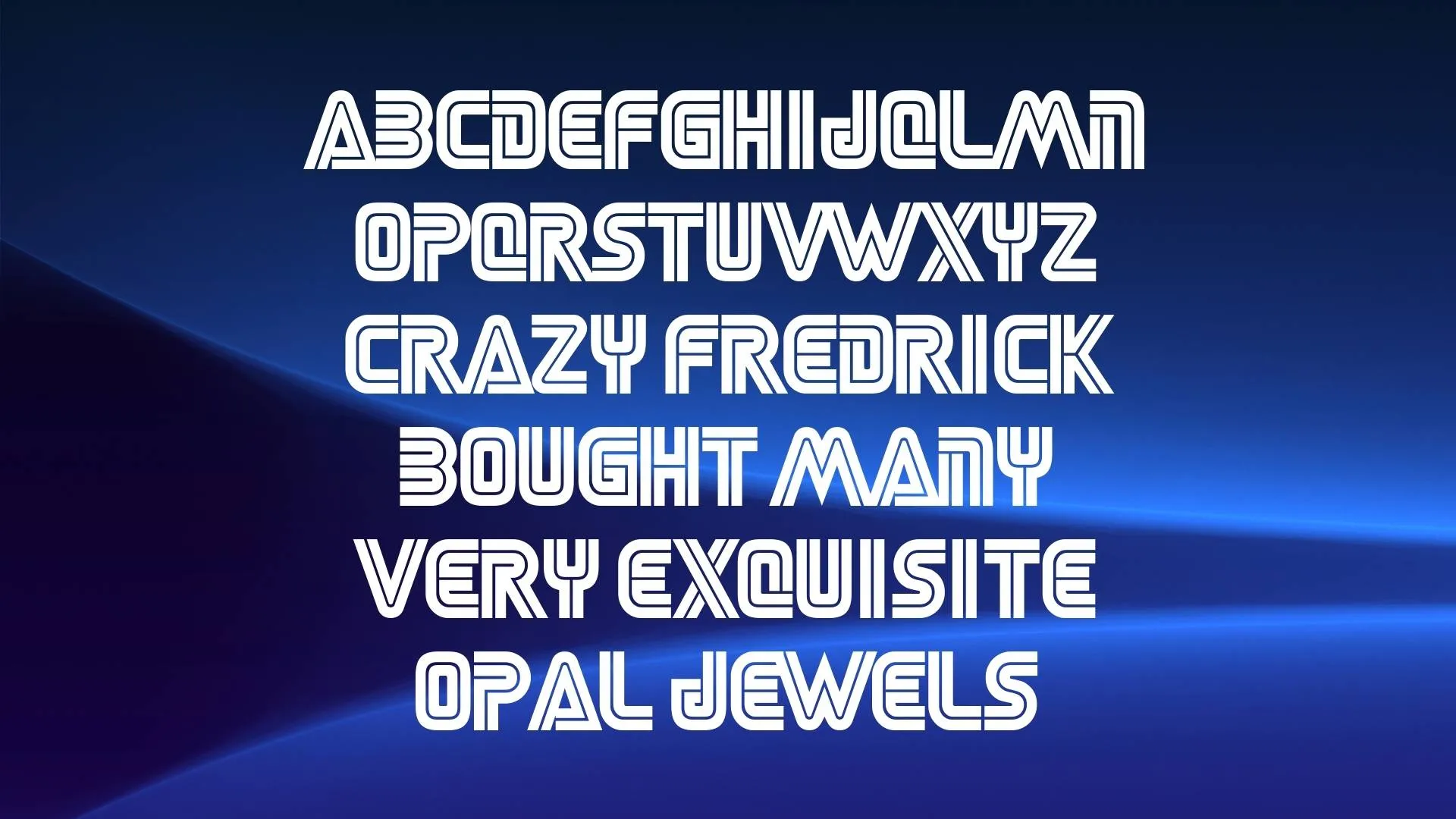 sega font