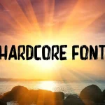 Hardcore Font Free Download