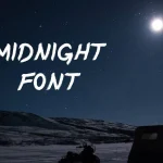 Midnight Font Free Download