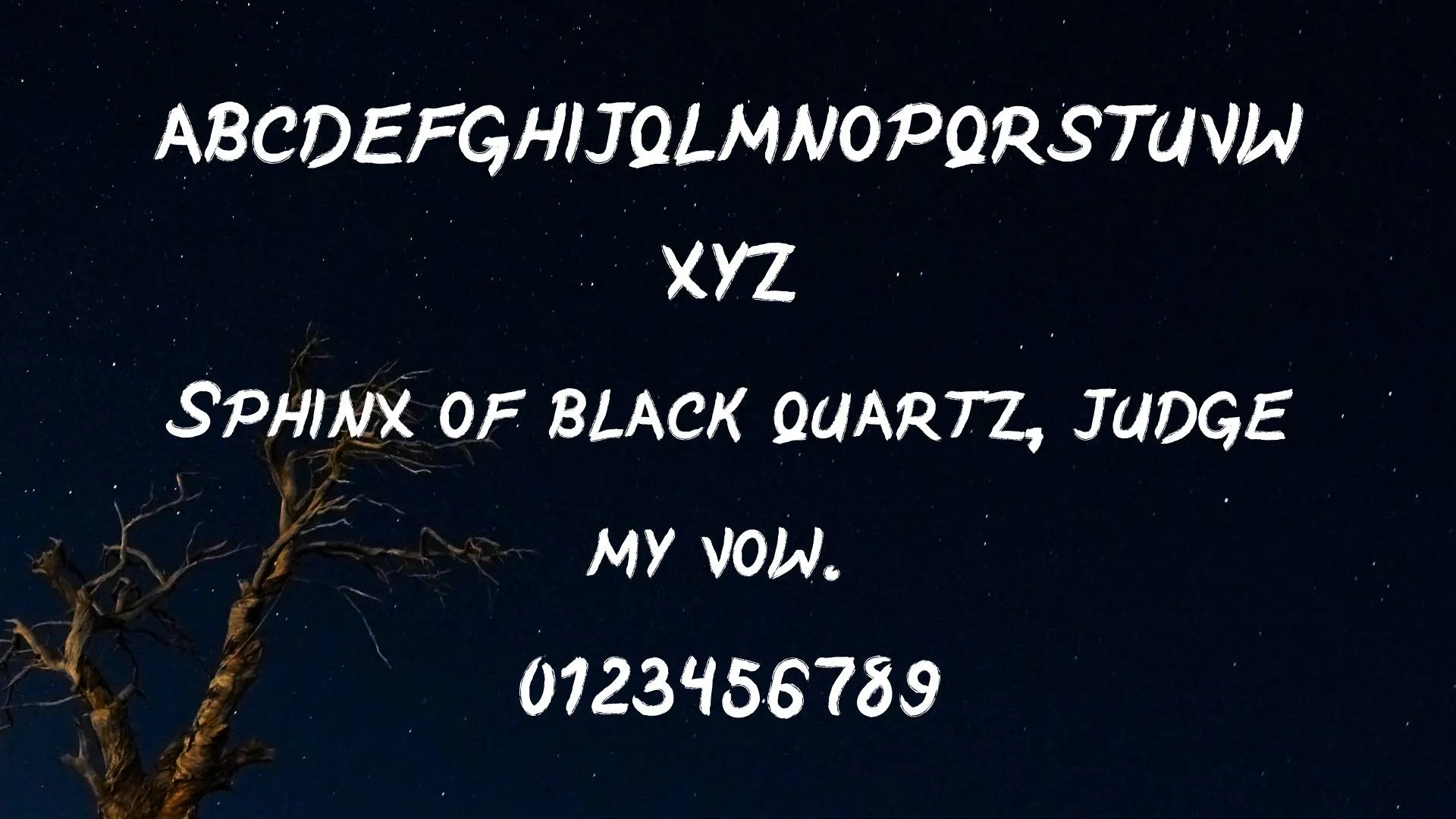 Midnight Font