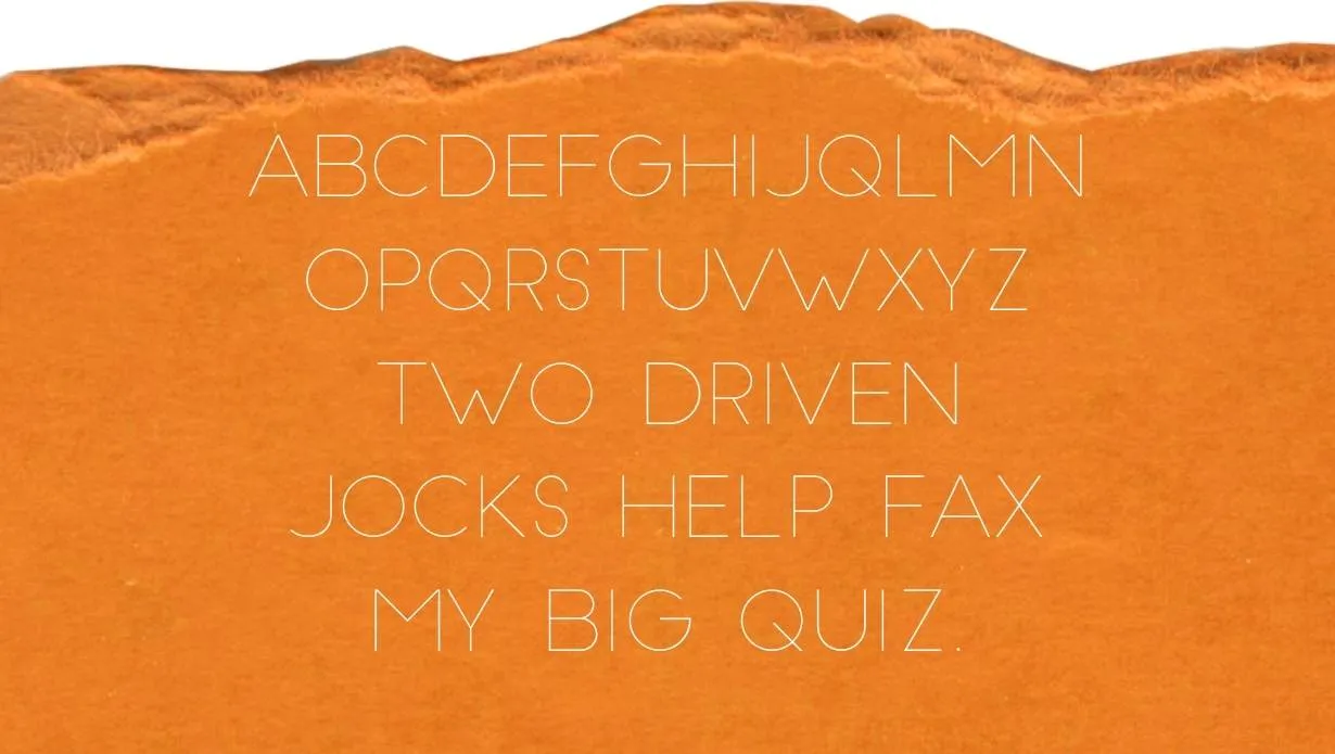 Slim Joe Font