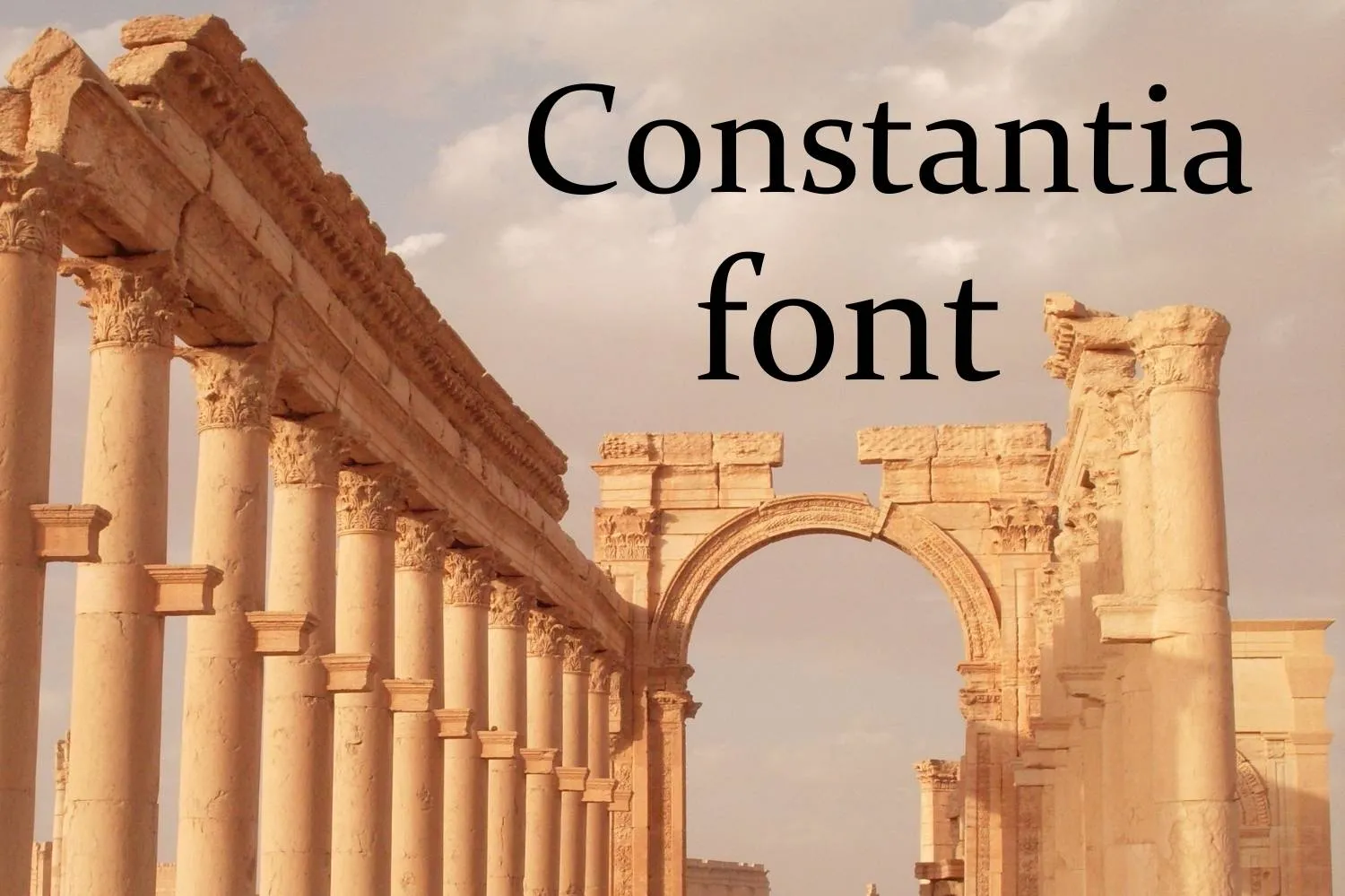 Constantia Font Free Download