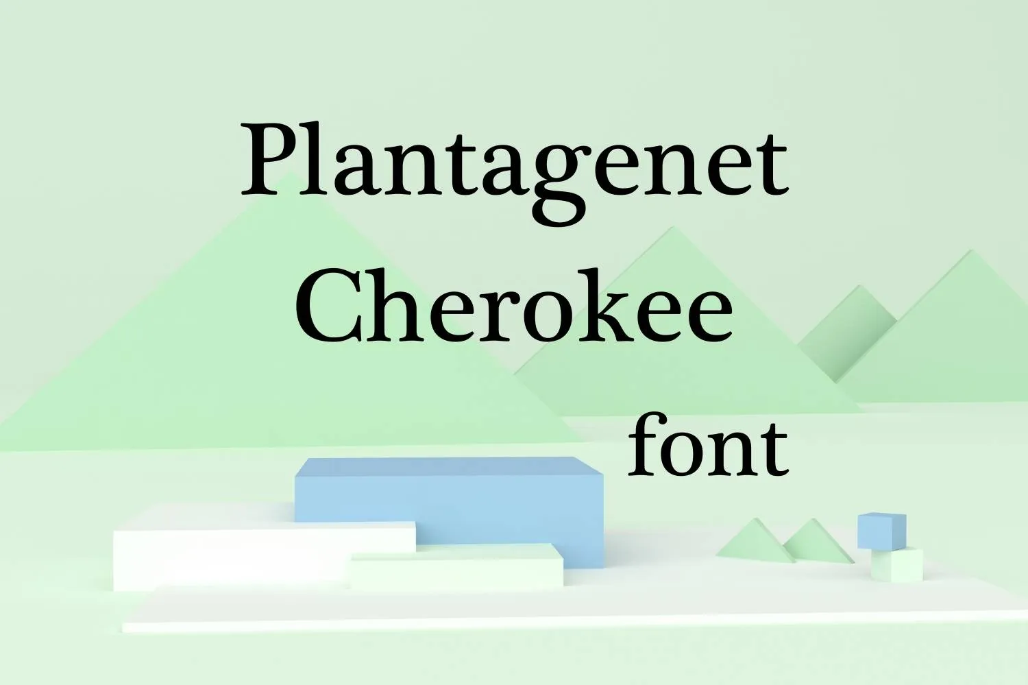 Cherokee Font Free Download