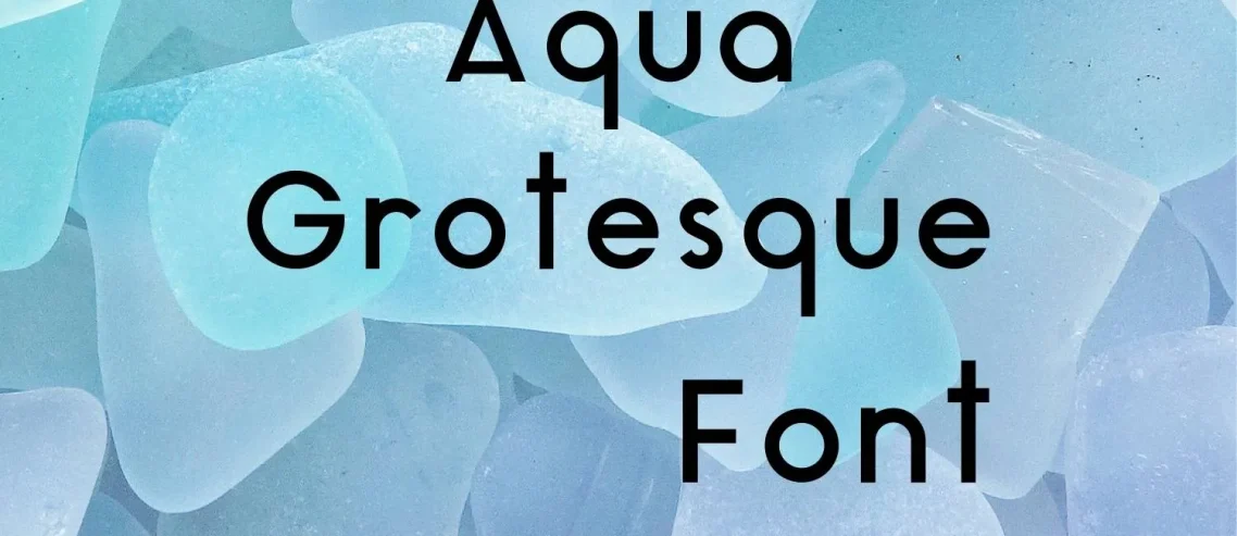 Aqua Grotesque Font