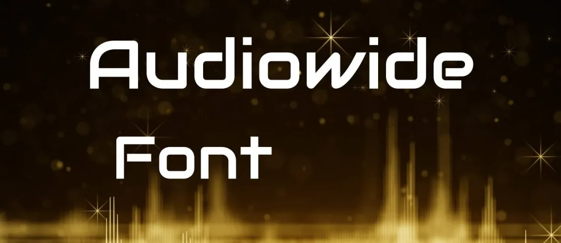Audiowide Font