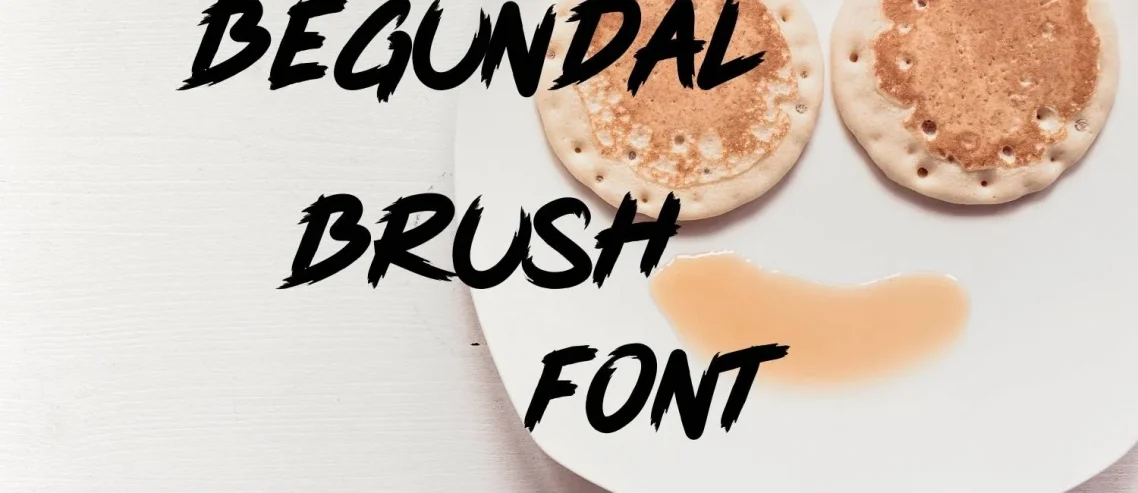 Begundal Brush Font