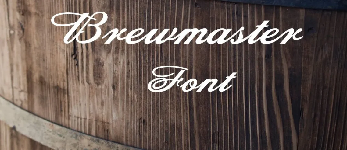 Brewmaster Font
