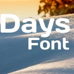 Days Font