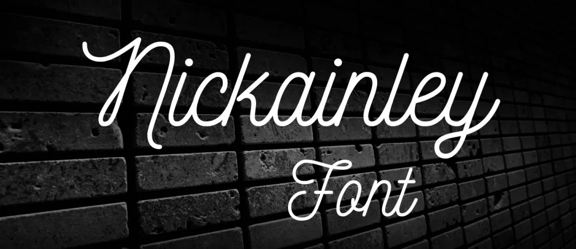 Nickainley Font