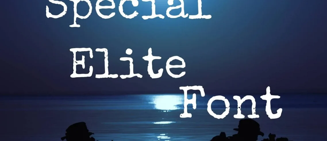 Special Elite Font