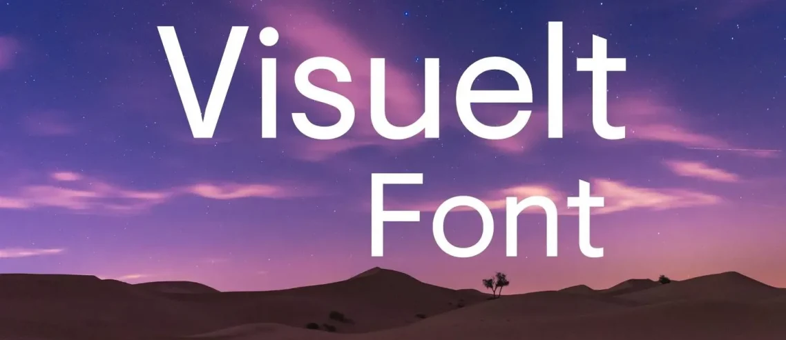 Visuelt Font