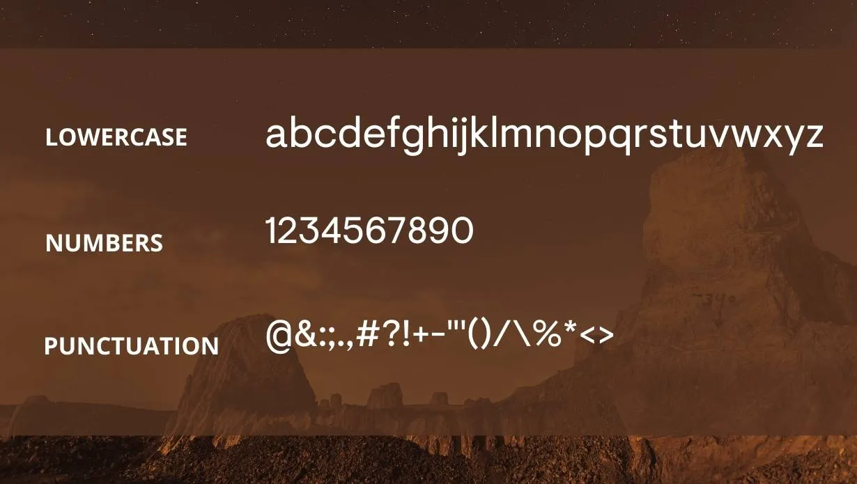 Visuelt Font