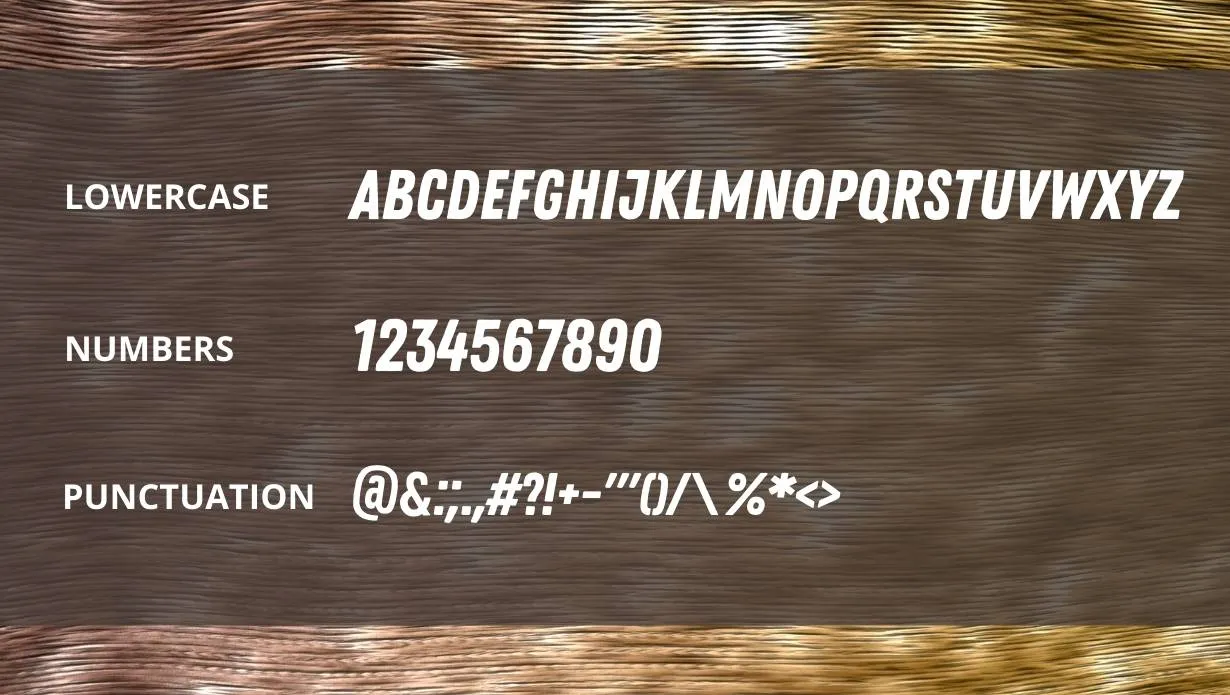 Zing Rust Font