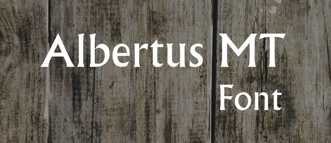 Albertus Mt Font