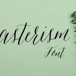Asterism Font