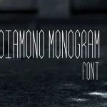 Diamond Monogram Font