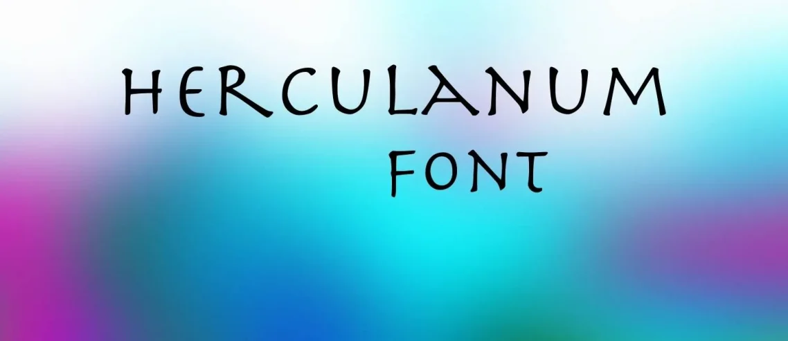 Herculanum Font