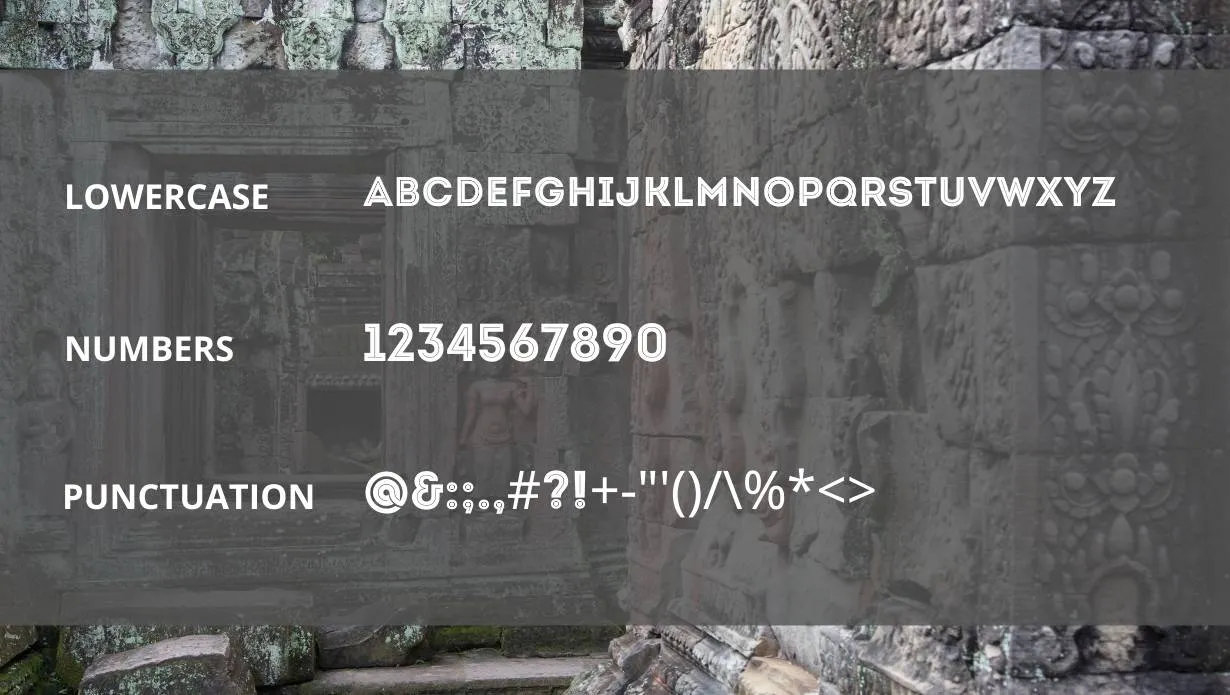 Intro Inline Font
