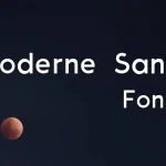 Moderne Sans Font
