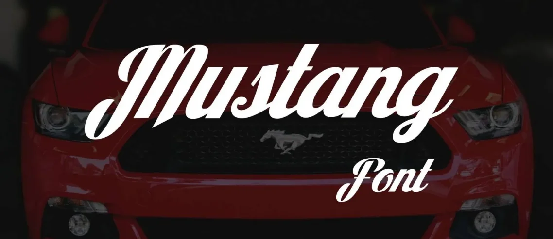 Mustang Font