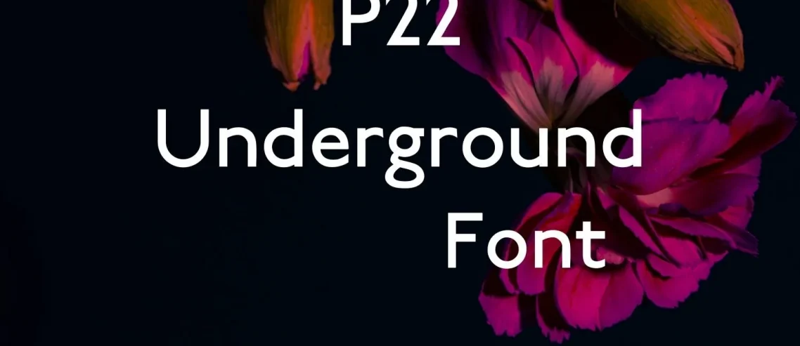 p22 underground Font