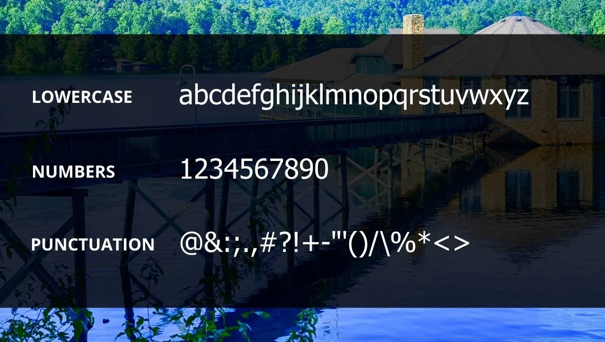 Tahoma Font