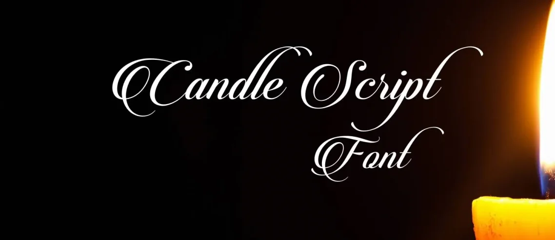 Candle Script Font