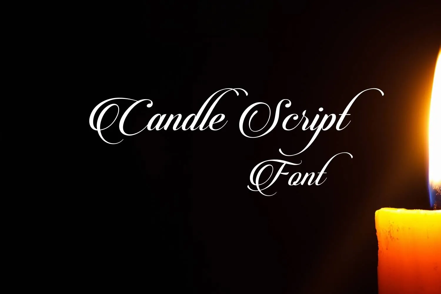 Candle Script Font Free Download