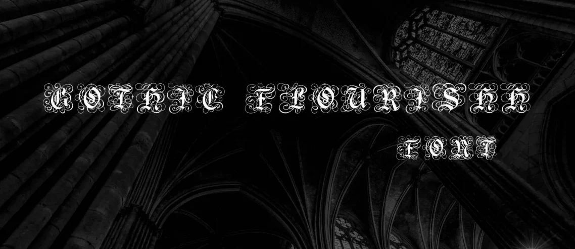 Gothic Flourish Font