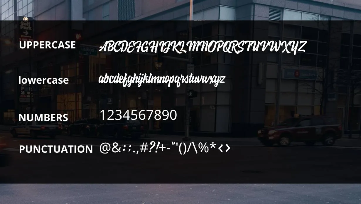 Hoodson Script Font