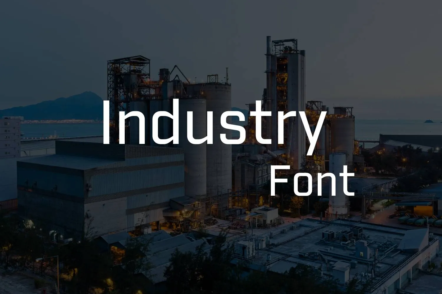Industry Font Free Download