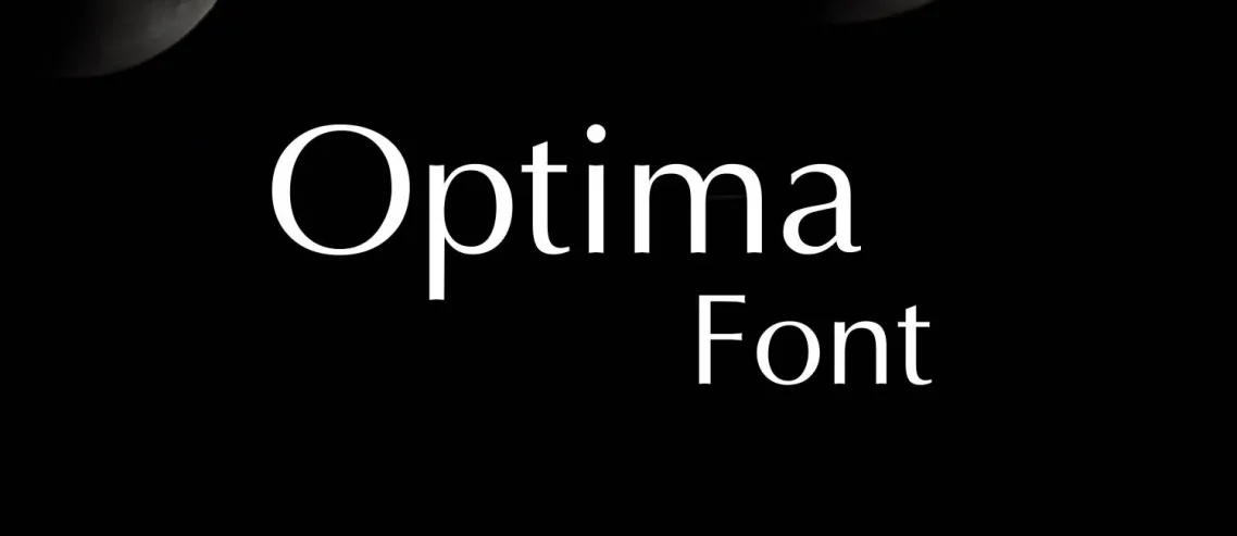 Optima Font
