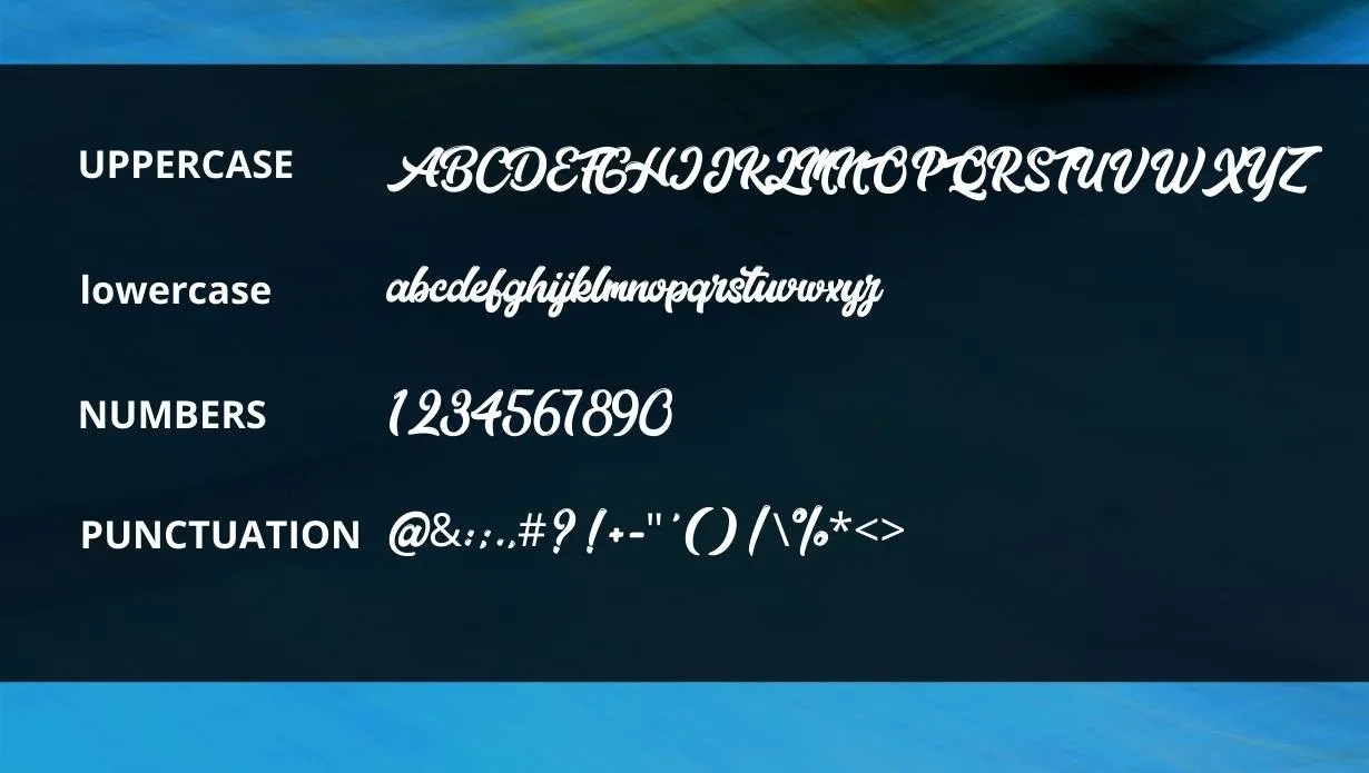 View of Highschool Font