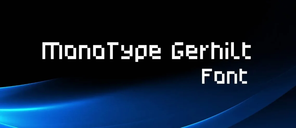 Monotype Gerhilt Font