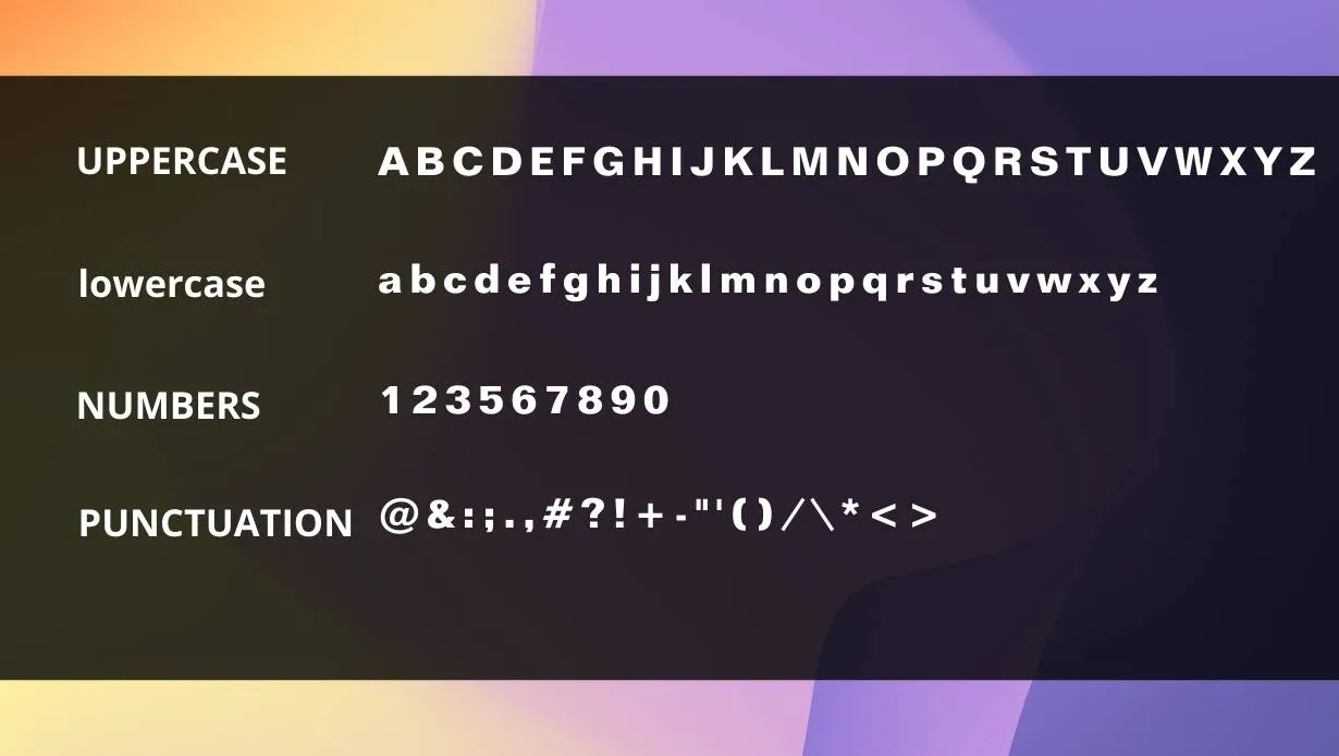 View of Folio Font