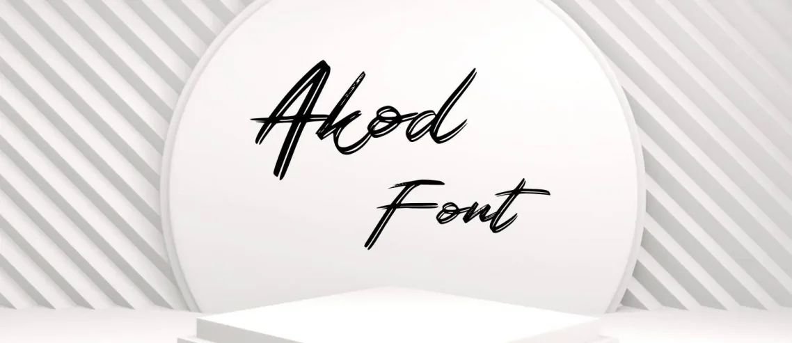 Akod Font