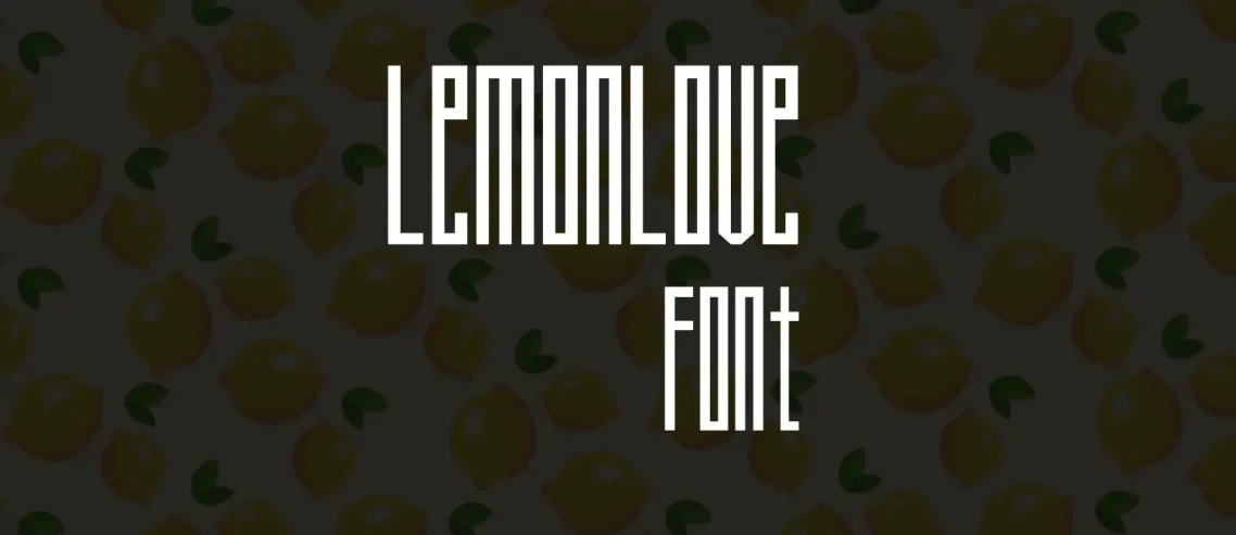 lemonlove font