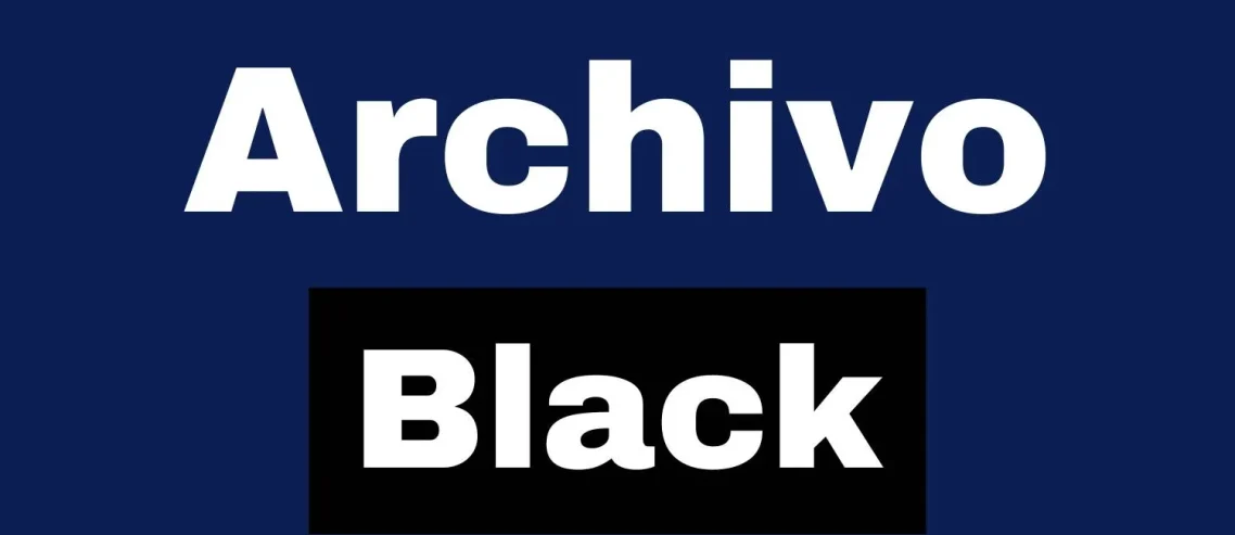 Archivo Black Font