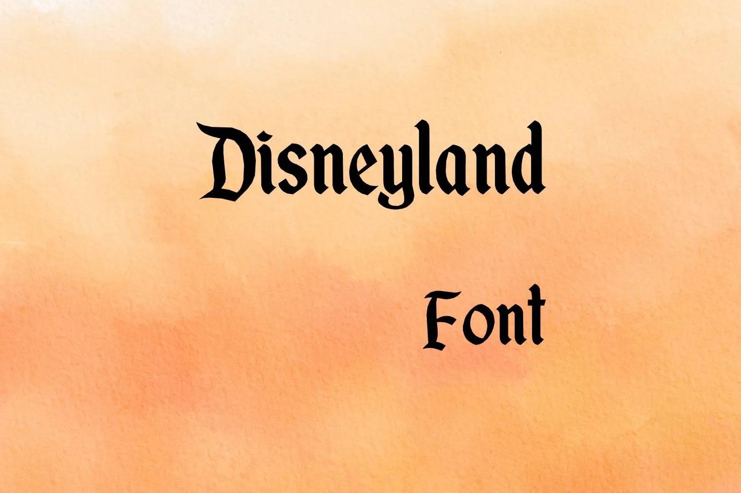 disneyland-font-free-download