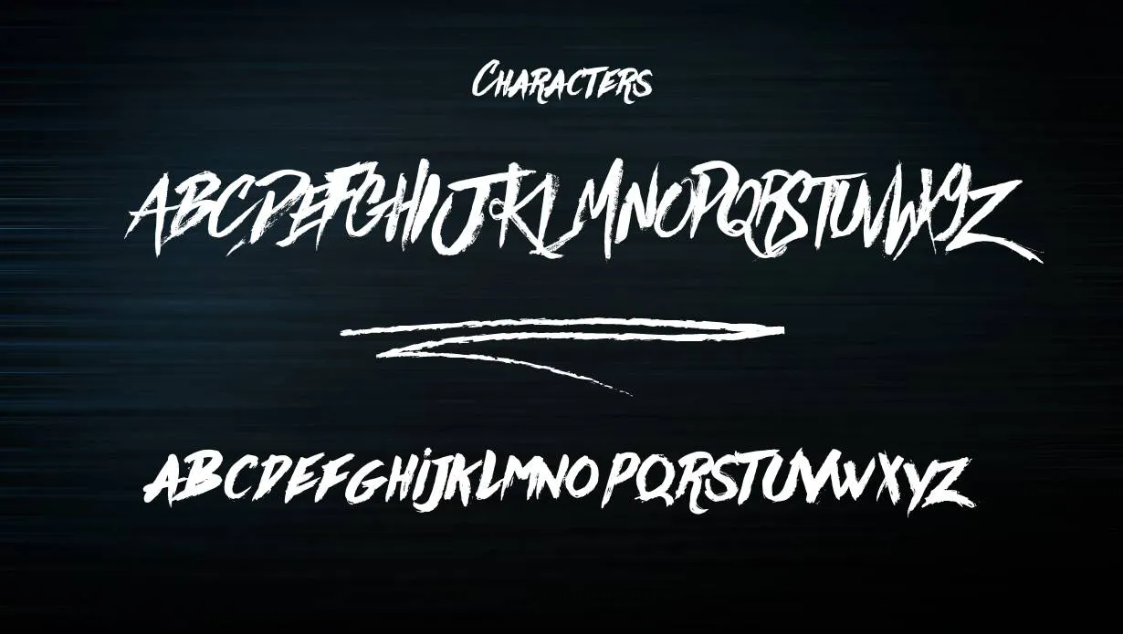 Visual Image of the Bad Bunny Font